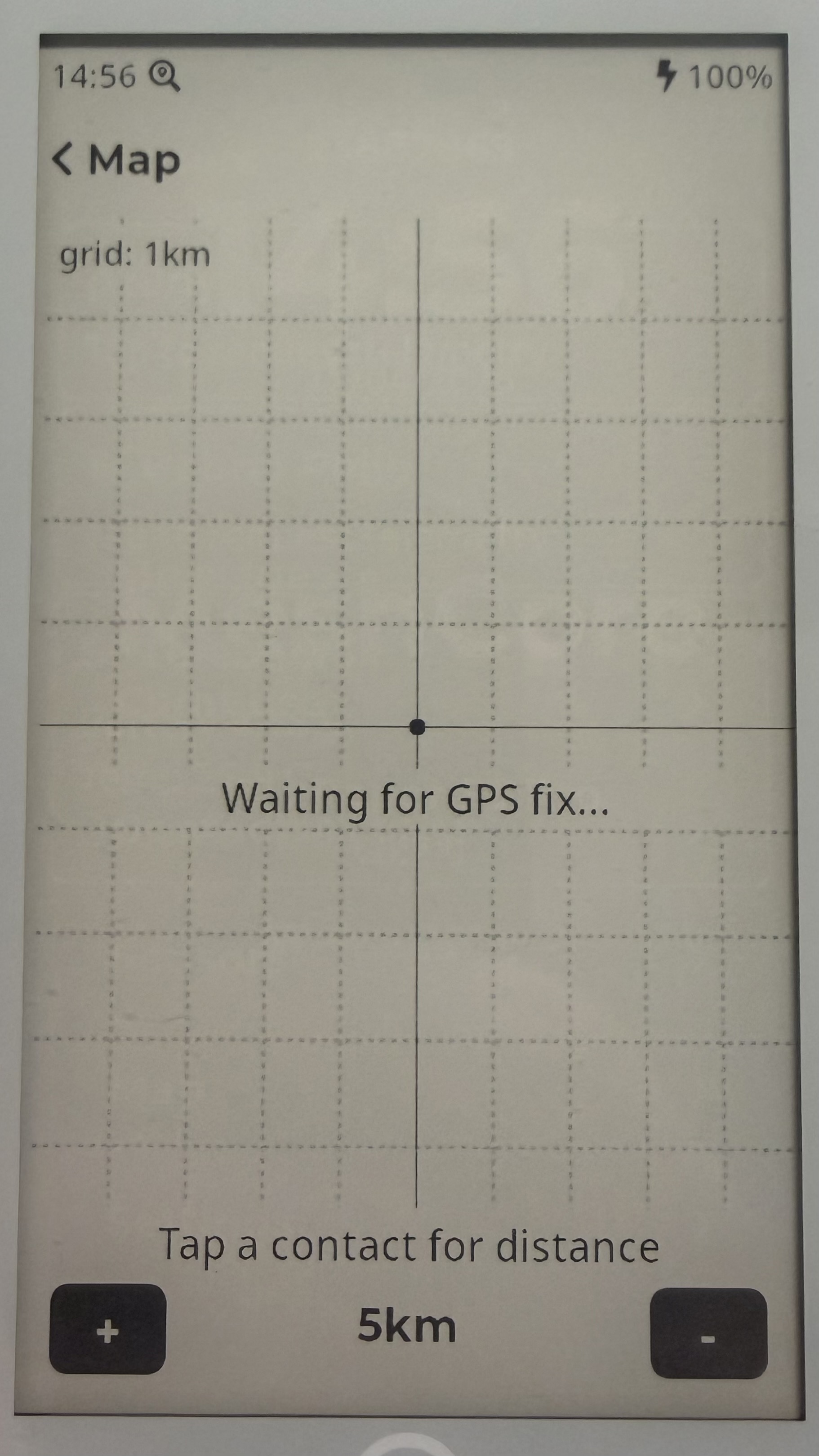 Map screen